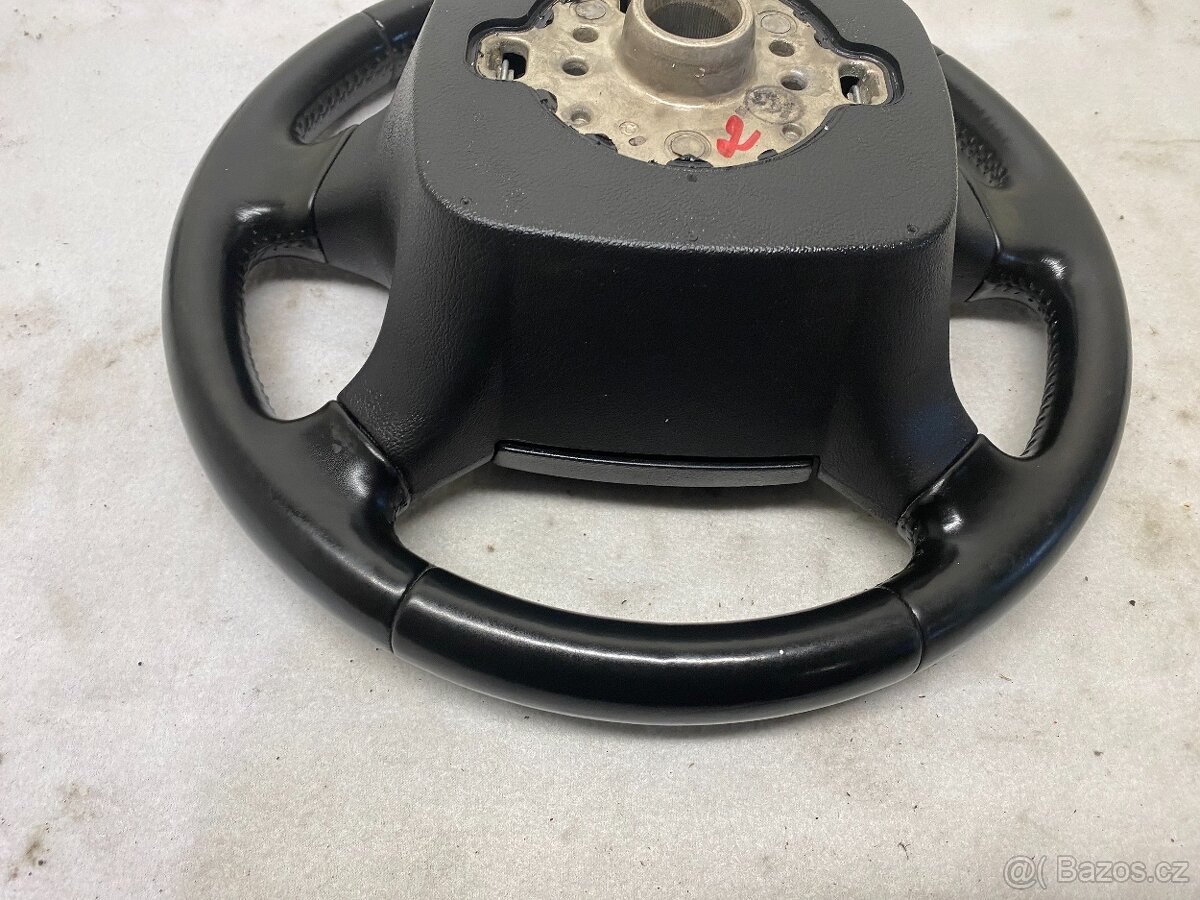 ŠKODA OCTAVIA 2 04-13- KOŽENÝ MULTIFUNKČNÍ VOLANT S AIRBAGEM - 11