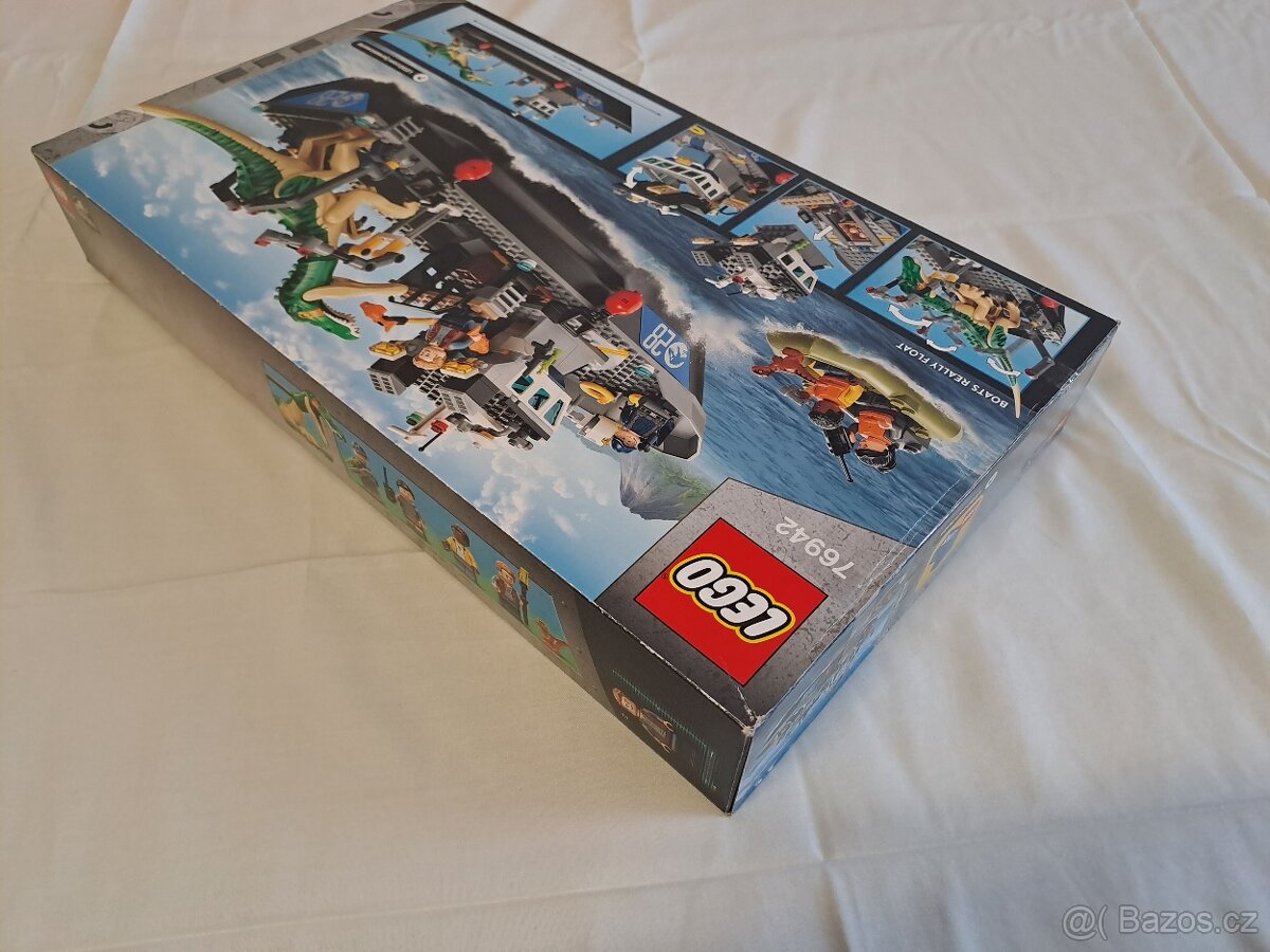 Jurassic World 76942 Útěk Baryonyxe z lodě - 11