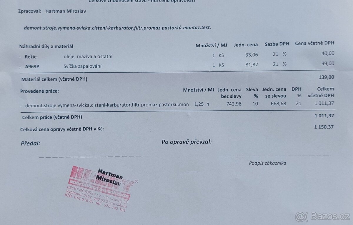 Sekačka Hecht 548 SW - 11