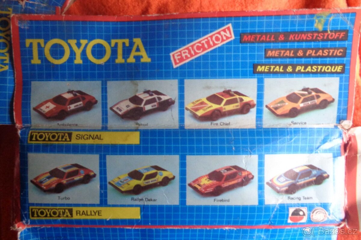 Plechová auta na setrvačník MSB, NDR, DDR - 11