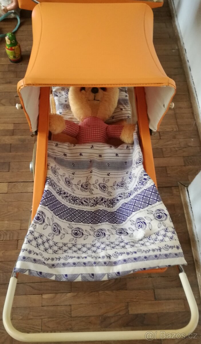 Kočárek/kočárky, houpací kůň/koně - retro - 11