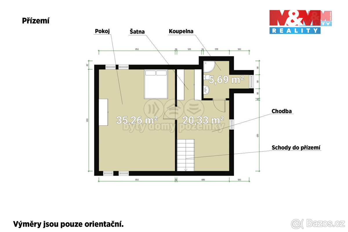 Pronájem rodinného domu, 244 m², Karlovy Vary, ul. Motýlí - 11