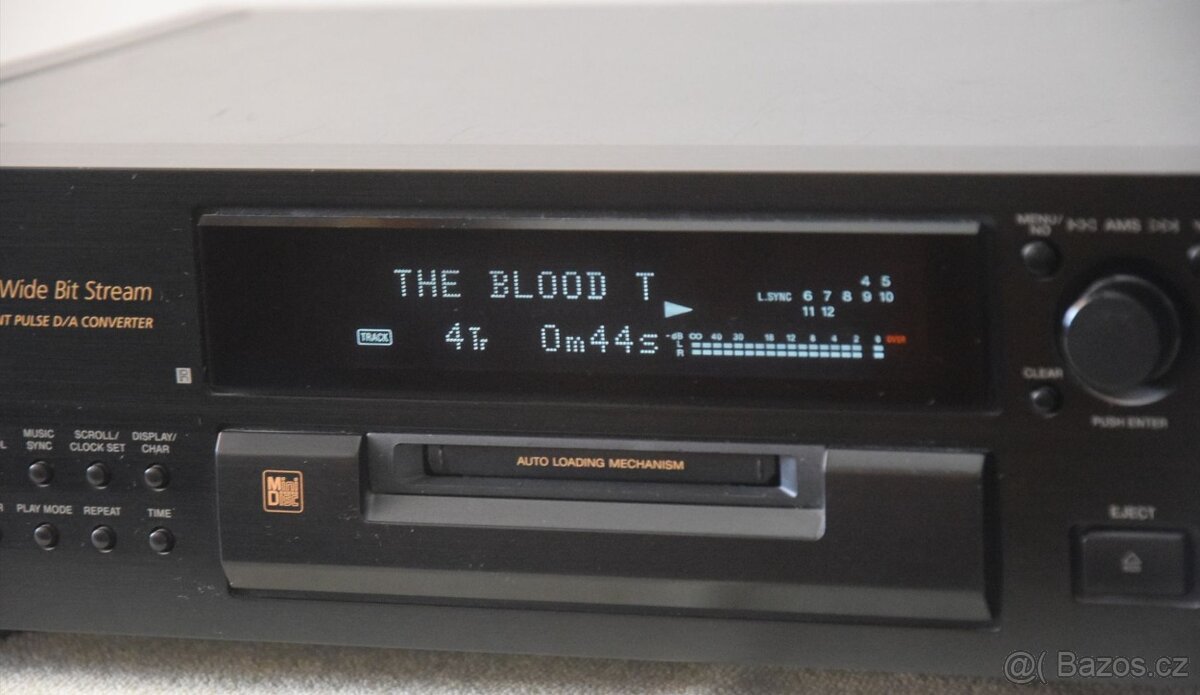 Minidisc SONY MDS-JB 920, DO, manuál, QS řada, MD disky - 11