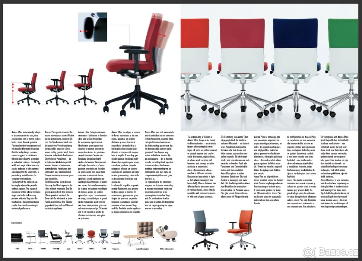 Kancelářská židle - Vitra ID Soft pc 22 500, - 11