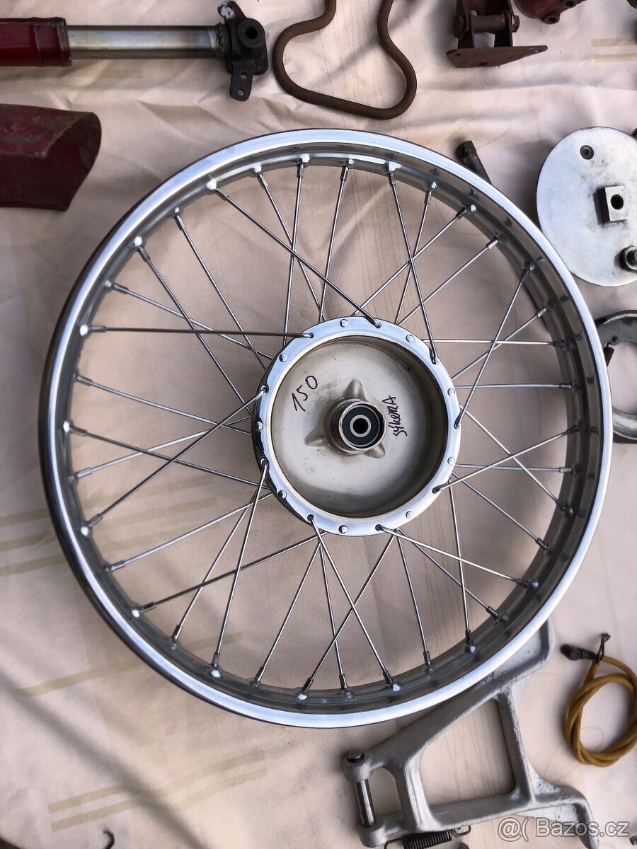 Jawa 250 pérák FJ 1947 s platnými bílými doklady - 11