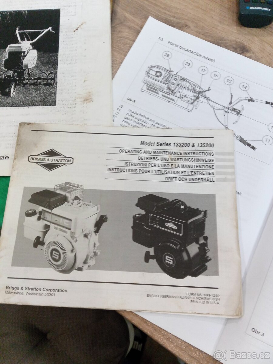 multifunkční kultivátor ML 60 VATOR - 11