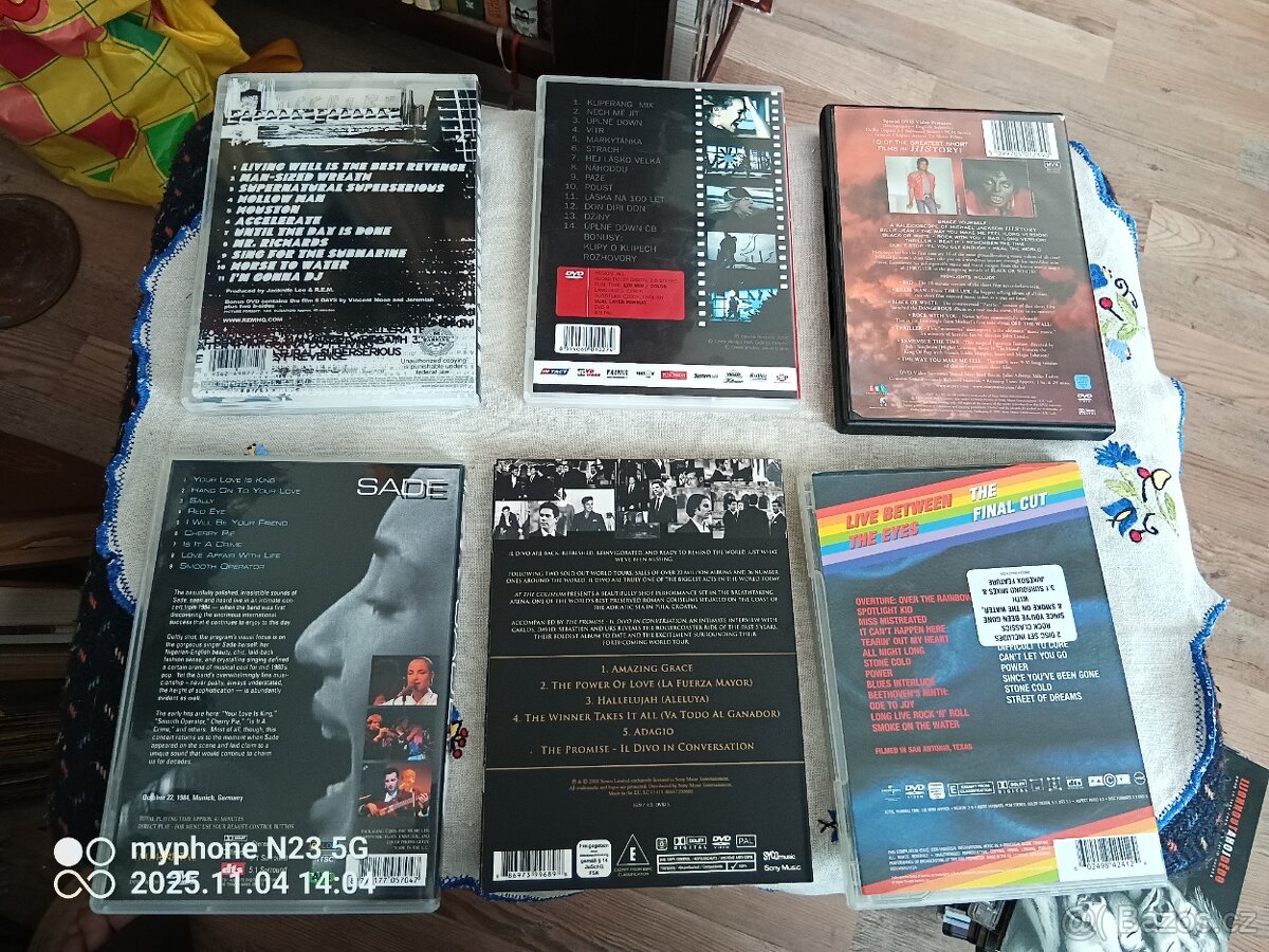 Hudební DVD blu-ray pop rock metal - 11