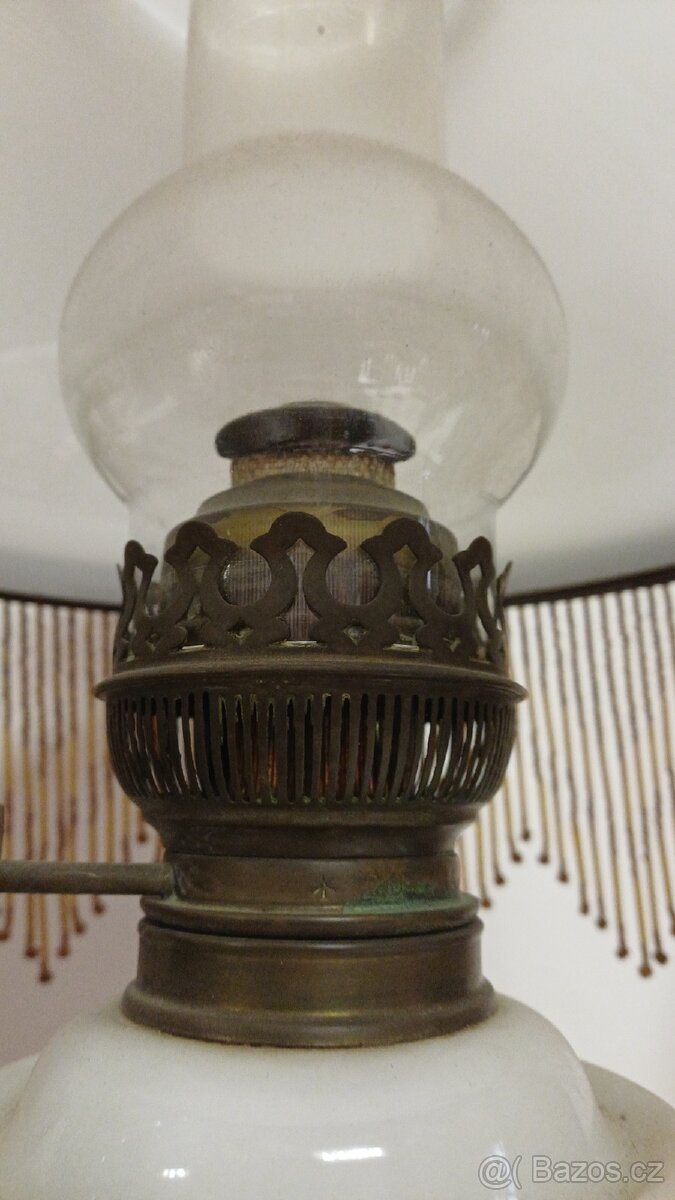 Petrolejová lampa lustry 2 ks - 11