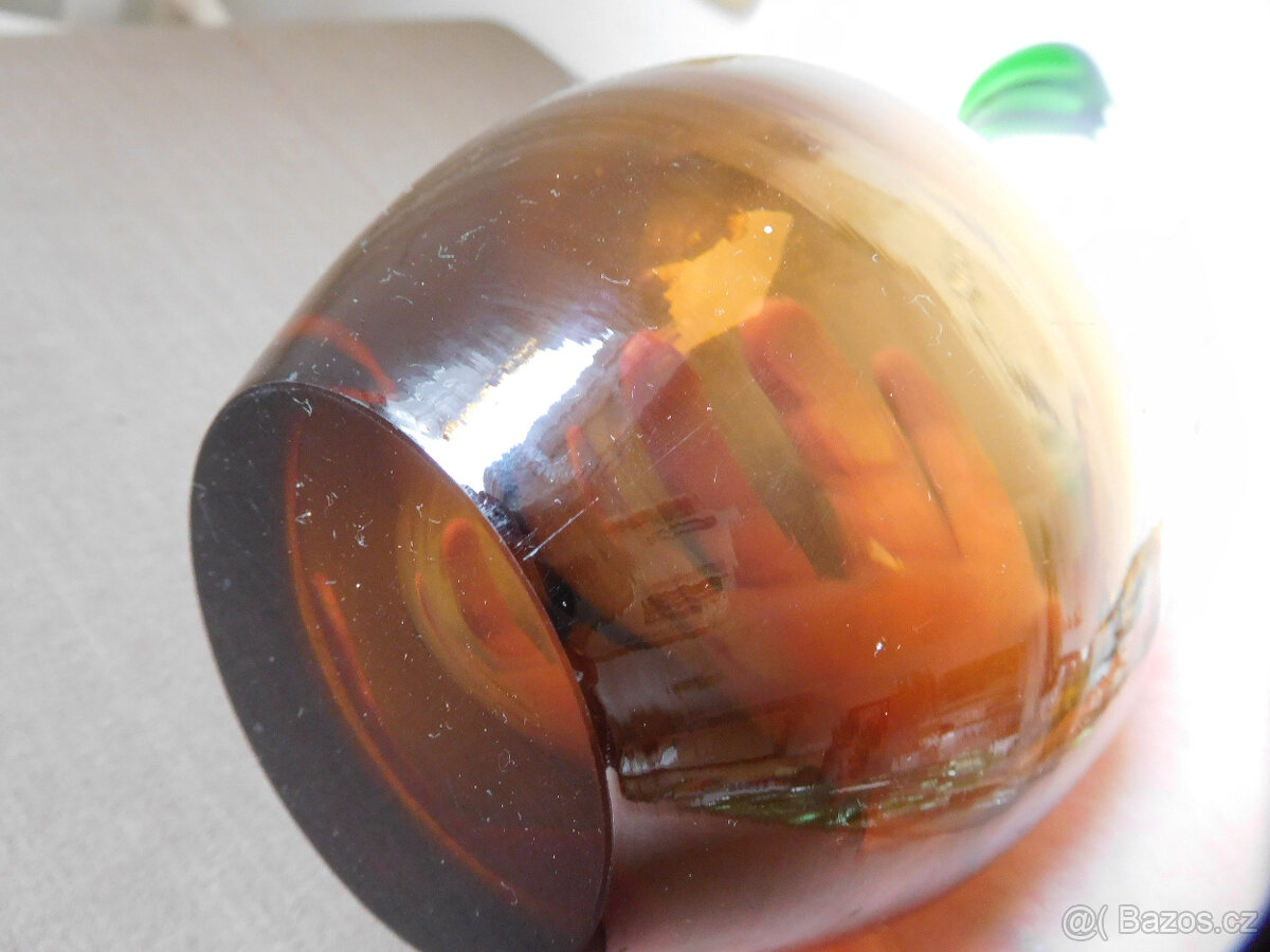 VÁZA - LADISLAV PALEČEK - ŠKRDLOVICE -HUTNÍ SKLO 2 - 11