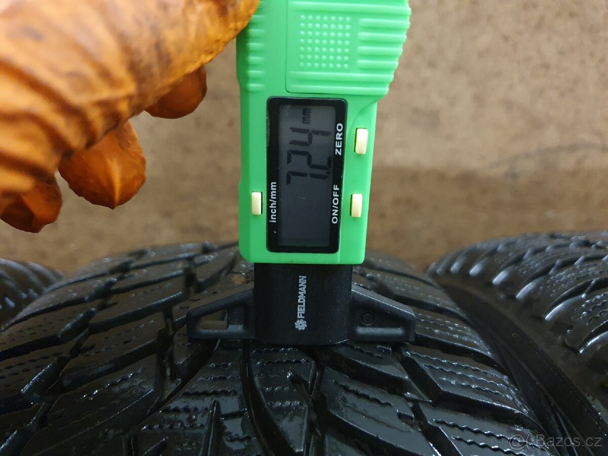 Zimní kompletní kola 4x100 r14 pneu 175/65 r14 4x7mm - 11