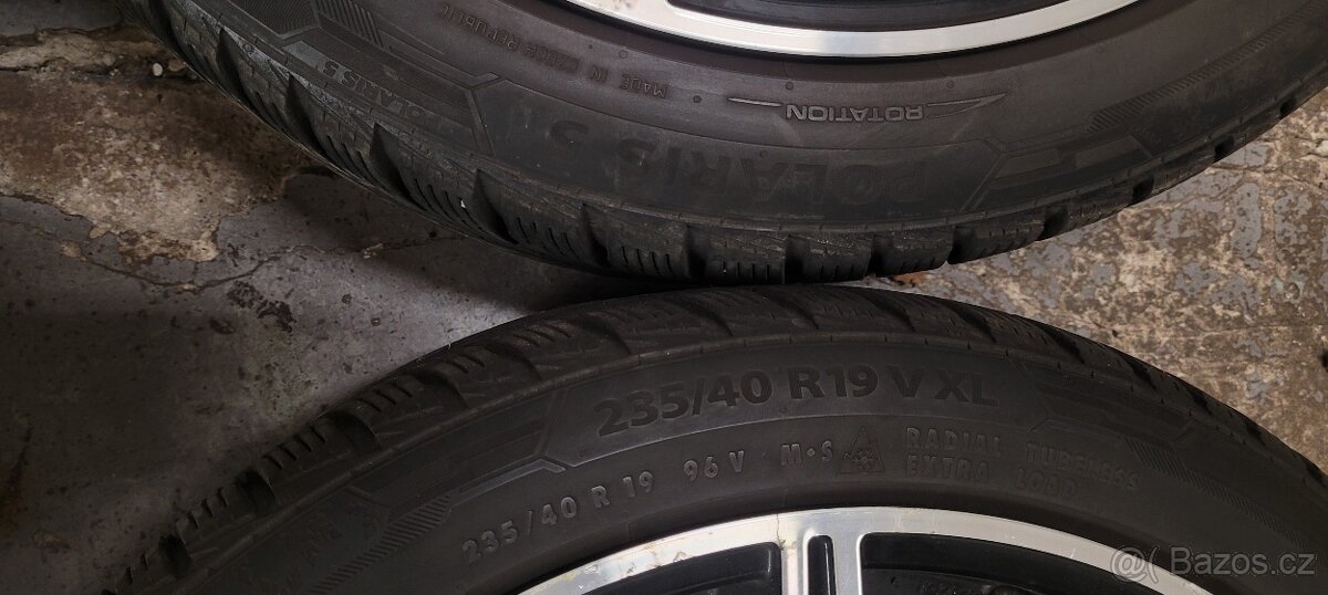 Volvo S60/V60 III,19' alu disky,zimní Barum - 11
