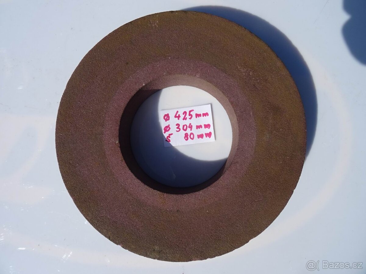 Dvoukotoučová bruska na kov , stáří ca 60 let. - 11