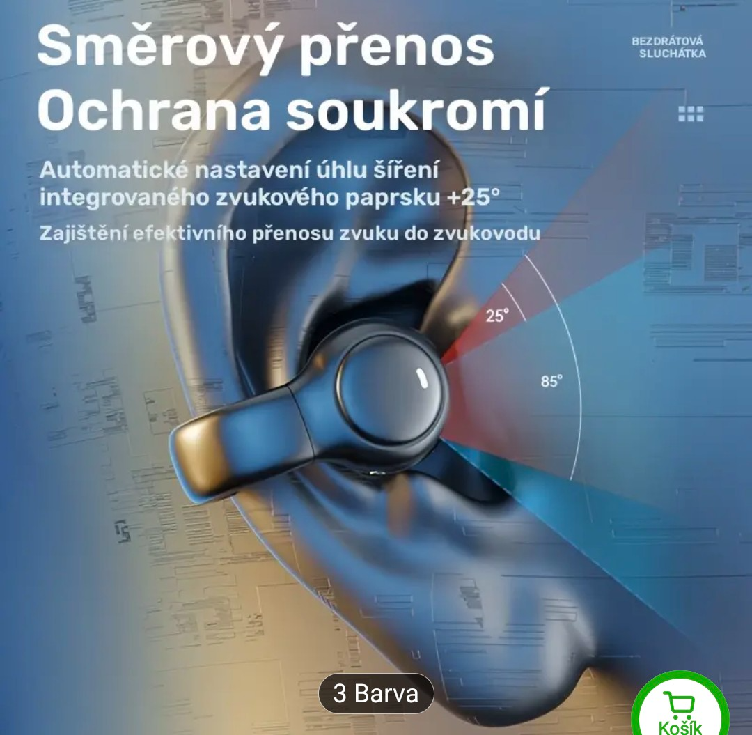 Bezdrátova sluchátka, nová. - 11