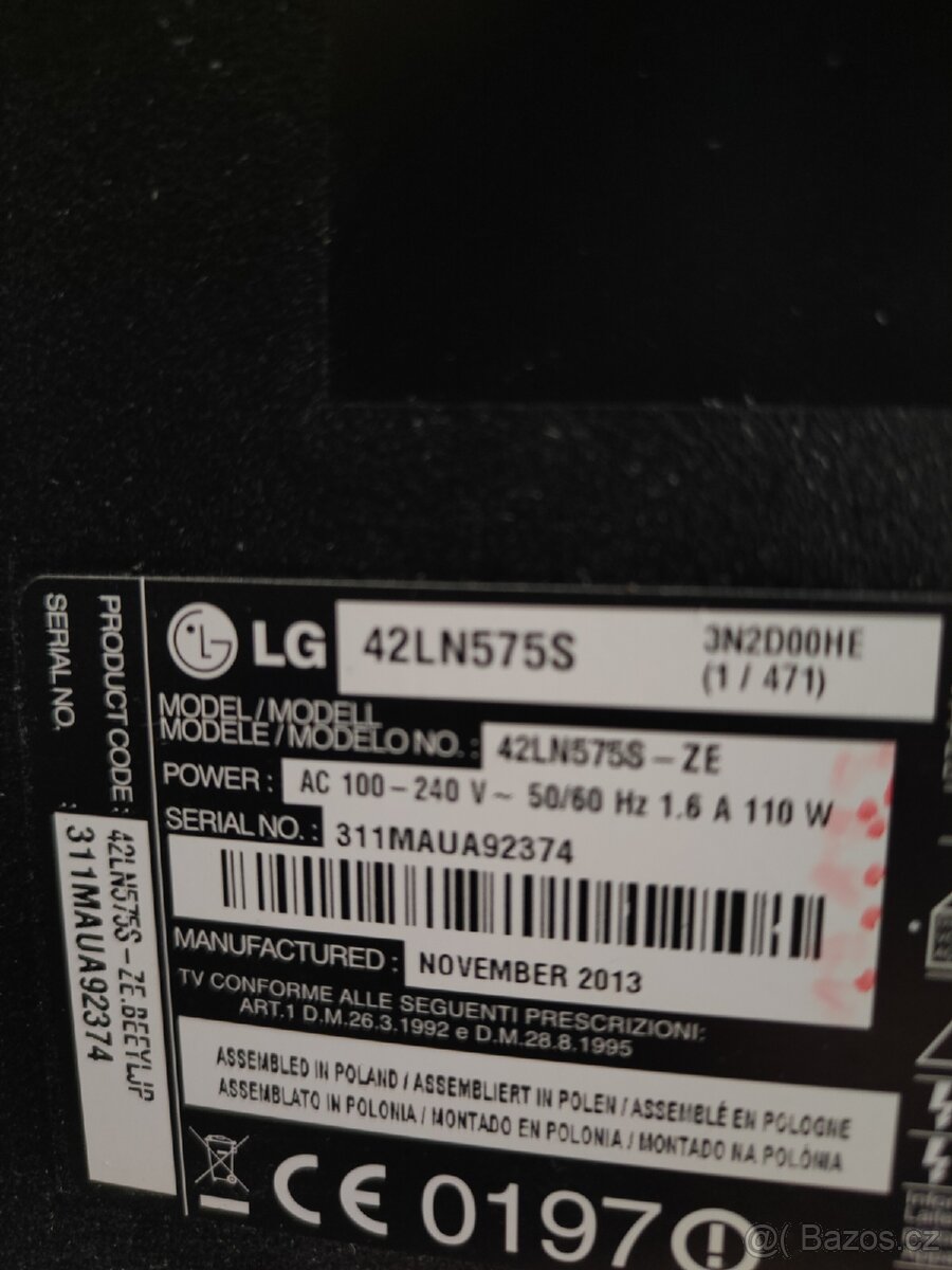 Prodám televize LG Smart - 11