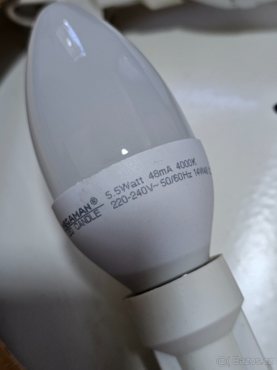 Starší světla modré 40 a bílé 41 cm průměr - 11