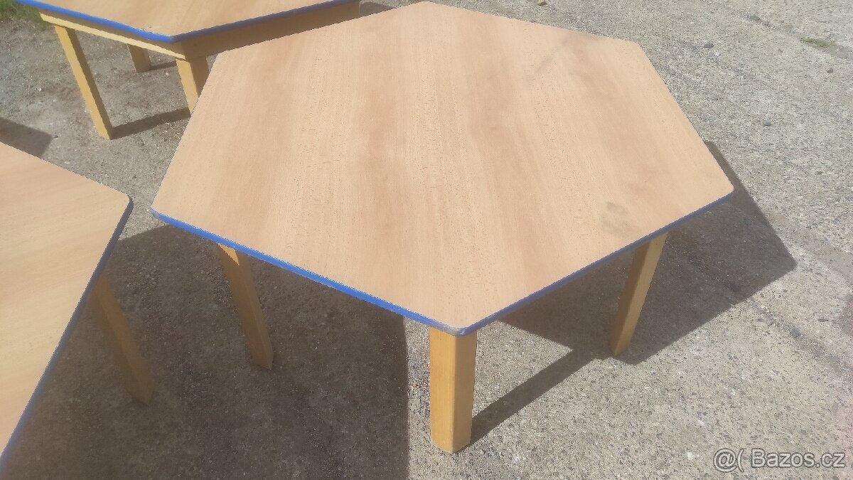 STUL dětsky šestihranny - 11