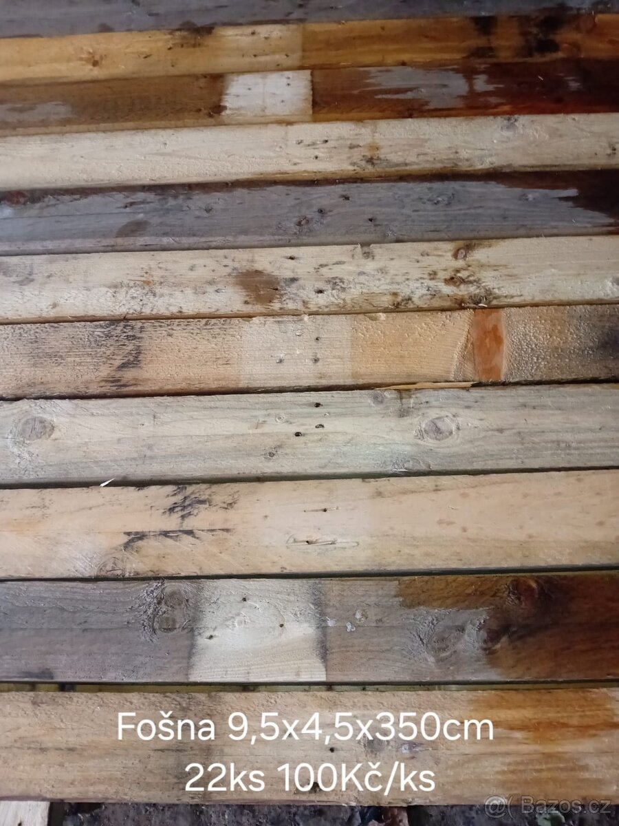 Prkna,fošny,trámy,levně - 11