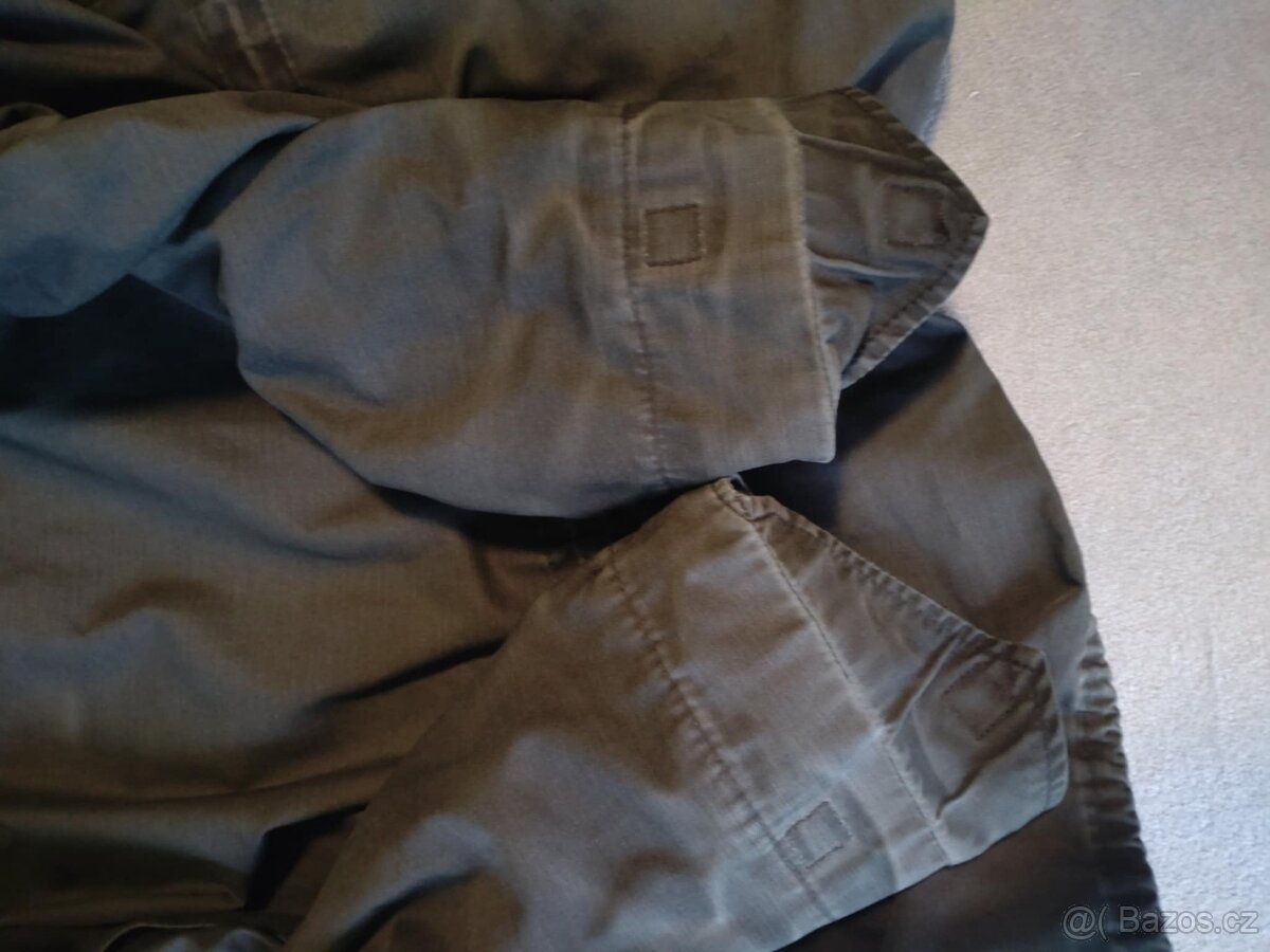 BUNDA PARKA M65 ALPHA INDUSTRIES XXL/R ČERNÁ - 11