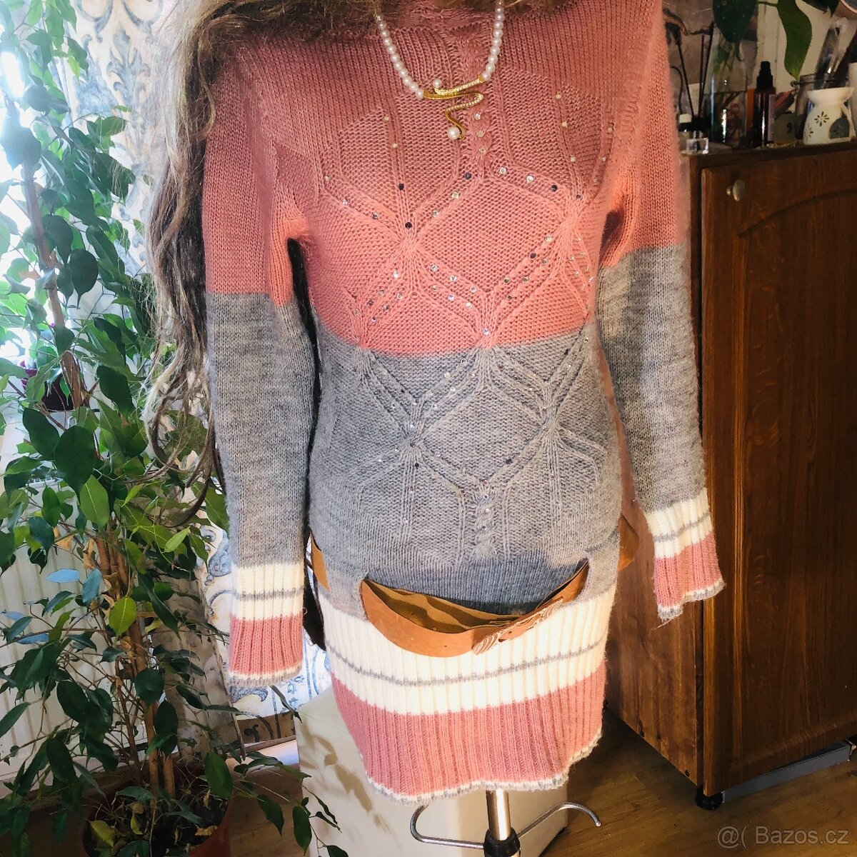 teplesaty# business# longsvetr# pletene# třpytky#svetrovesat - 11