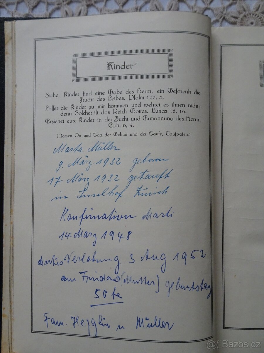 Vzácna Lutherova BIBLIA z roku 1911 v perfektnom stave - 11