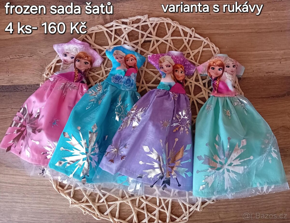 Barbie Sady oblečků Frozen, ledové království - 11