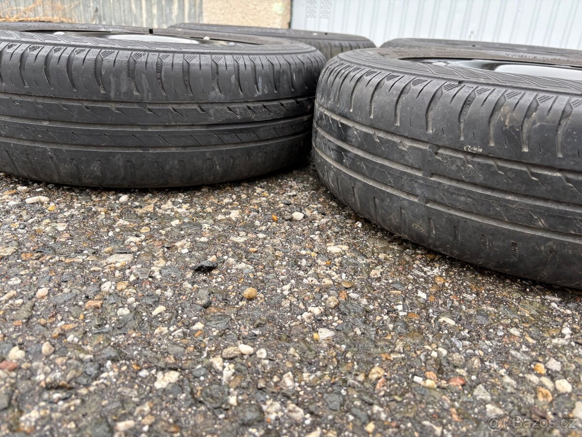 Plechové disky 5x100 r14 Škoda Vw Seat - 11