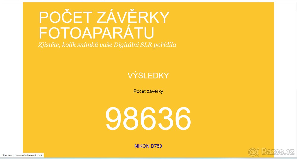 Nikon D750 TOP STAV - 11