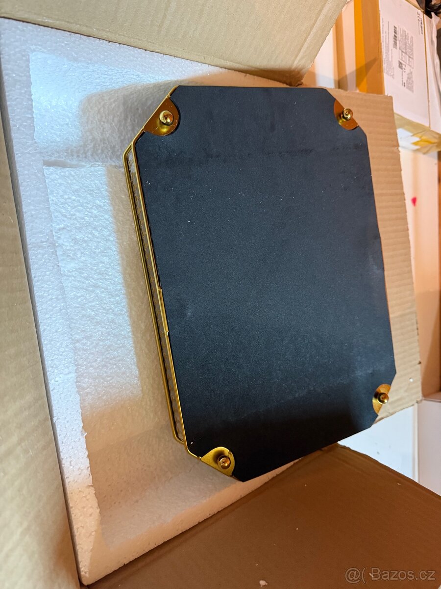 Zlatý dekorativní zrcadlový podnos - 11