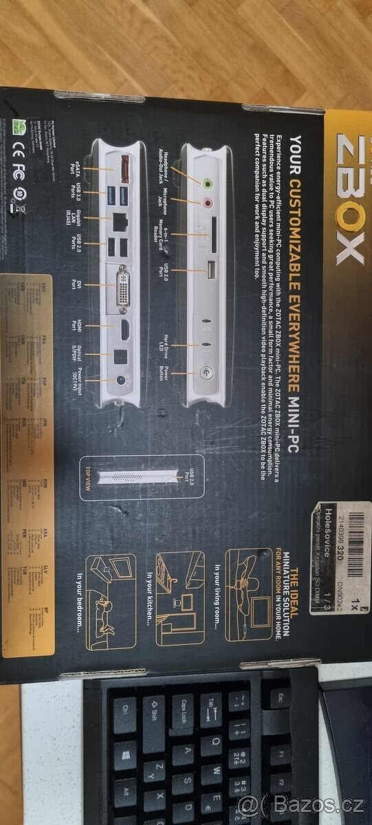 Zotac Zbox ID18 + DRŽÁK NA MONITOR + monitor BENQ 19" - 11