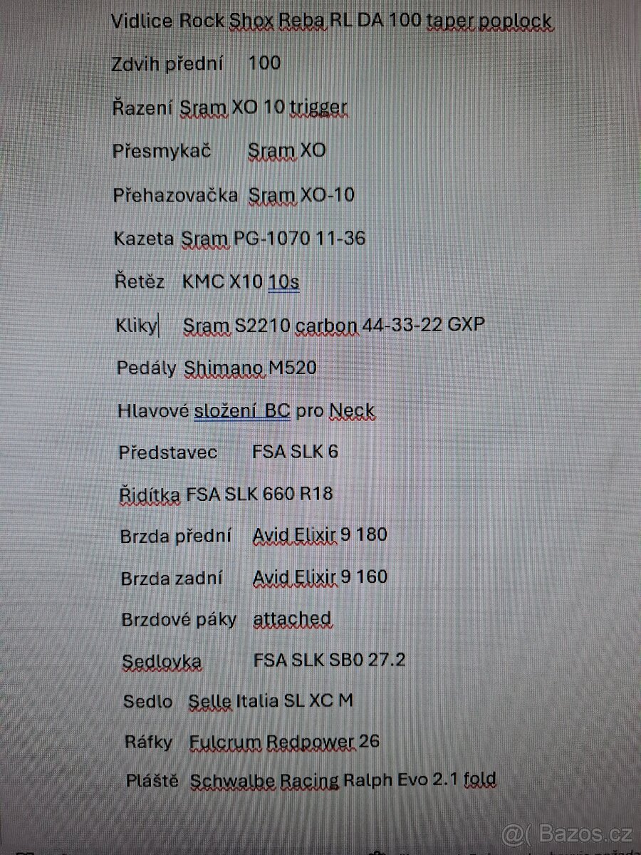 Merida Matts Lite 2000-D, vel.L (20"), váha cca 11kg - 11