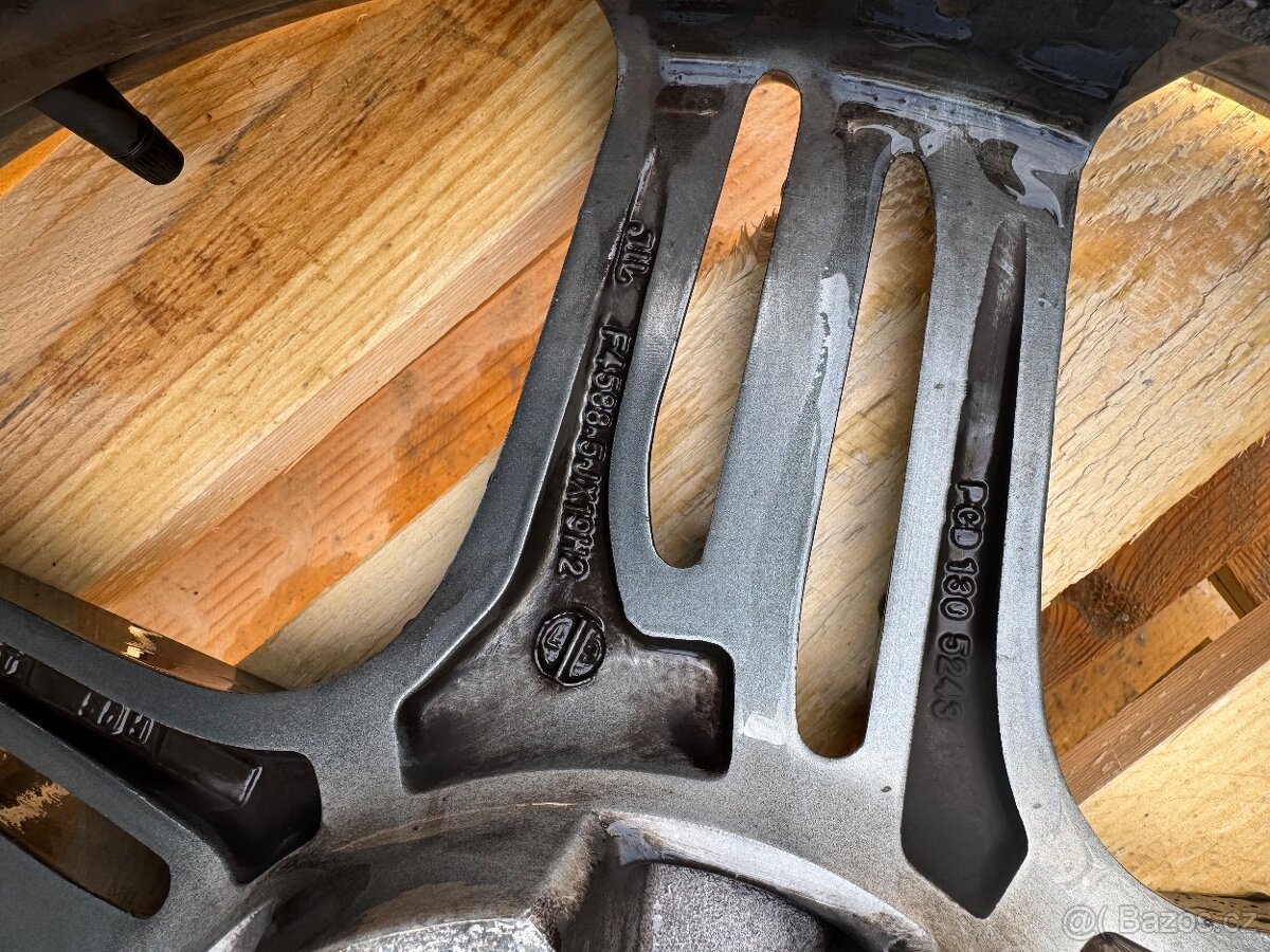 Porsche 911 alu kola r19 5x130 turbo dvourozměr - 11