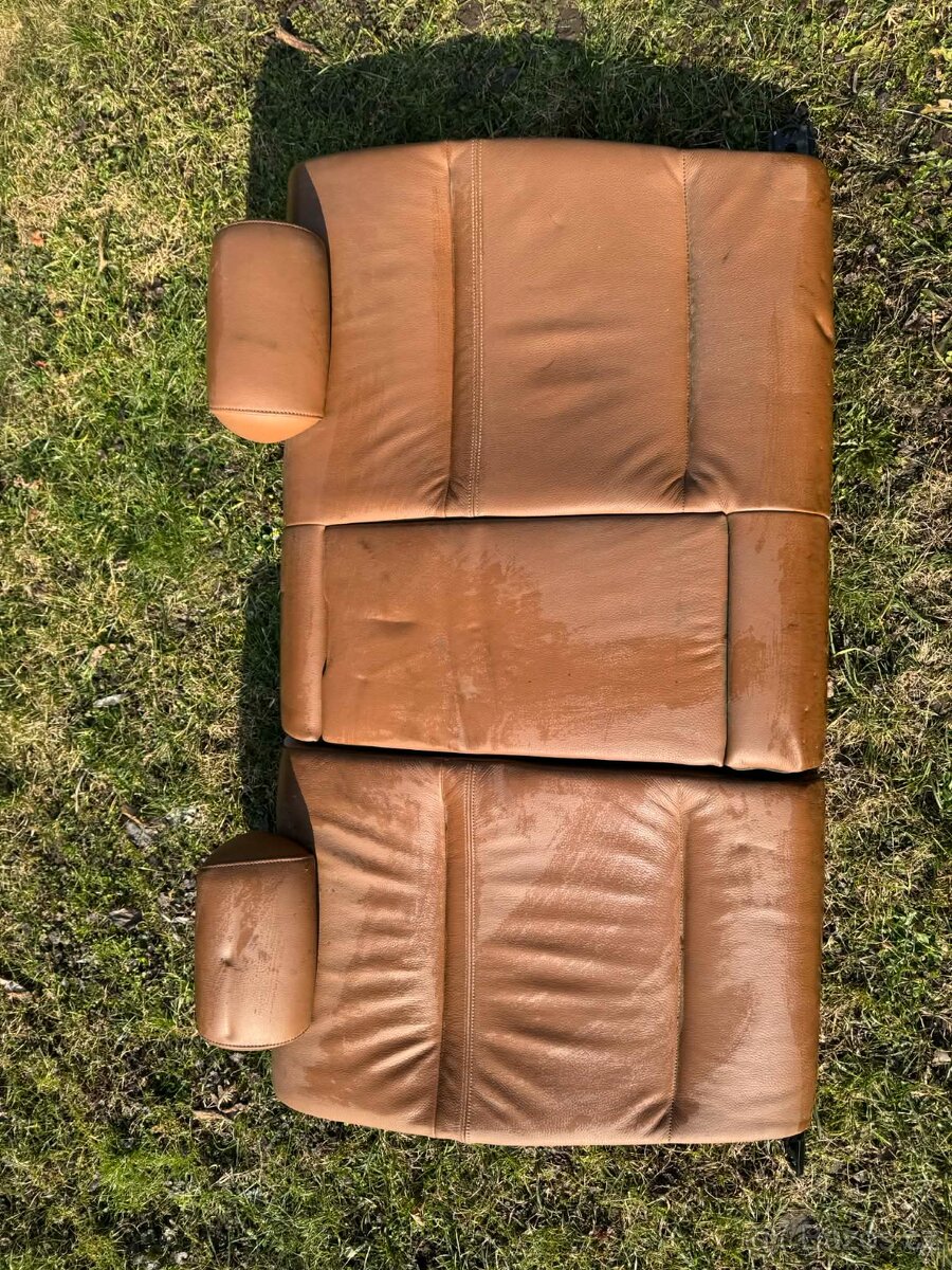 Bmw interiér e92 hnědá kůže - 11