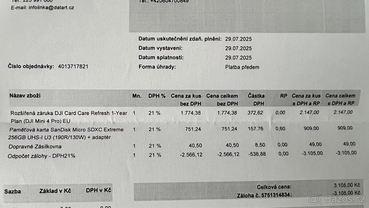 DJI Mini 4 Pro Fly More Combo, záruka + Dji care - 11