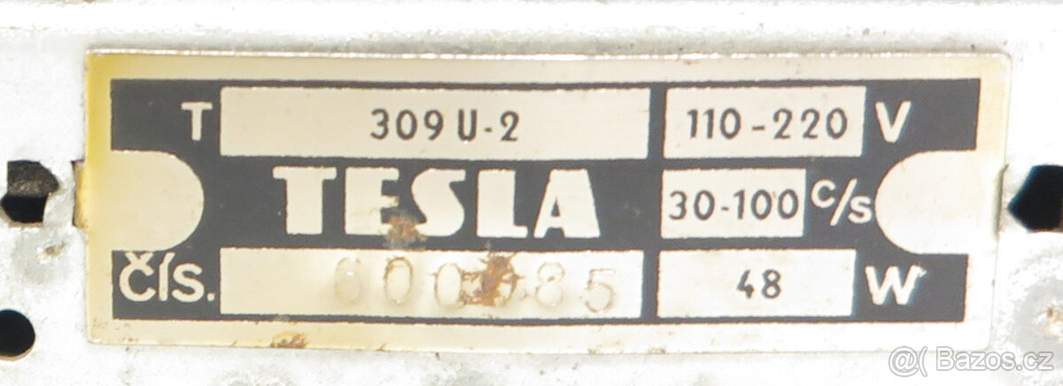 Elektronkové Rádio Tesla Talisman 309U - 11