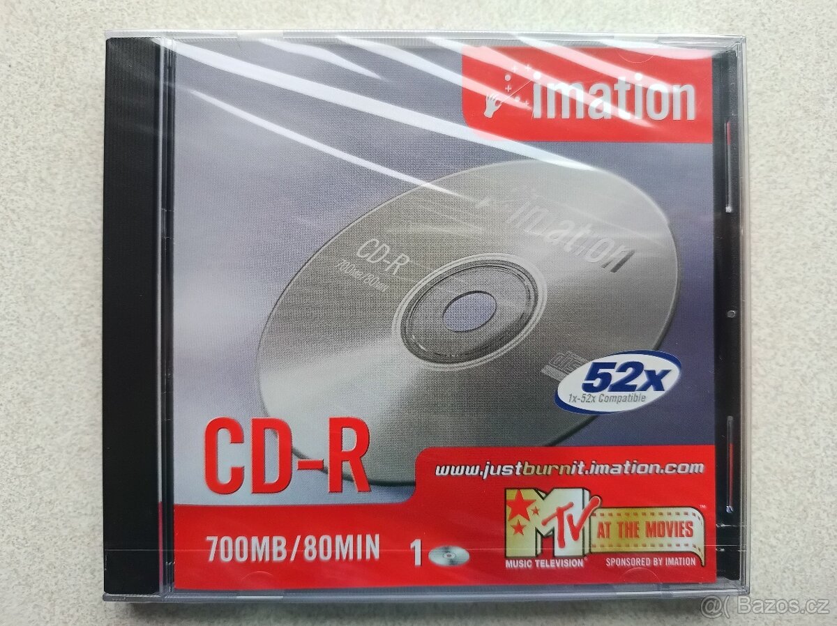 NOVÁ, nerozbalená CD-R a CD-R a DVD-RW. I jednotlivě. - 11
