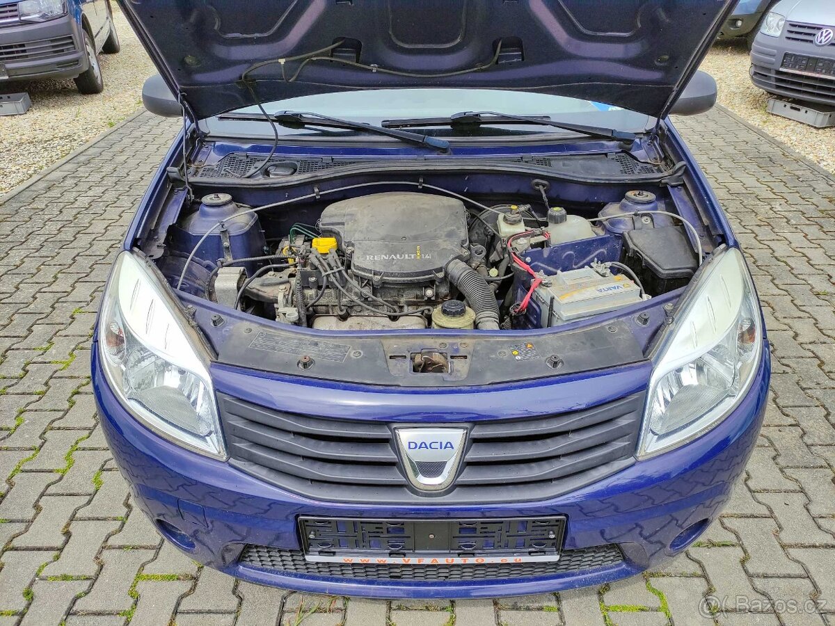 DACIA SANDERO I 1.4i,AMBIANCE,55KW,2009,SERVO,CENTRÁL,ABS. - 11