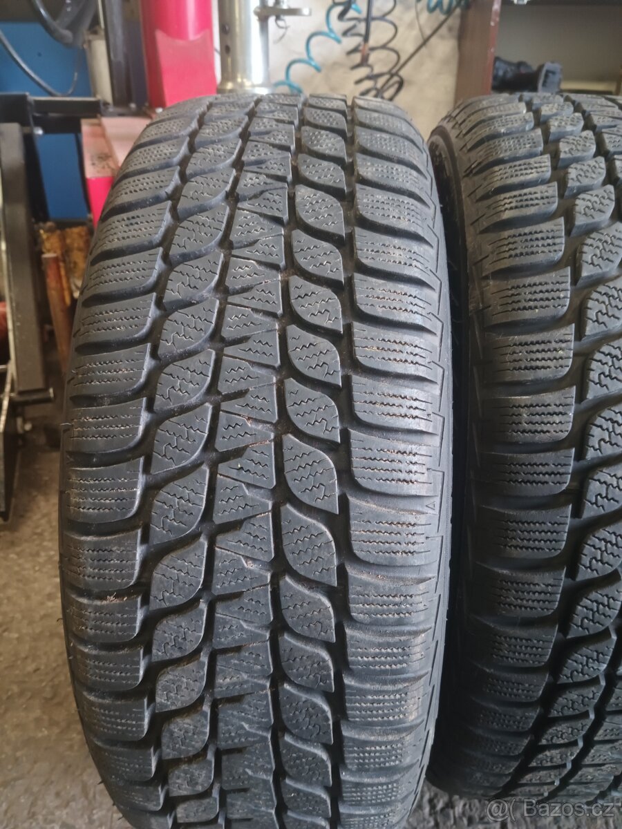 Sada zimních pneu 195/55/16.Bridgestone. - 11