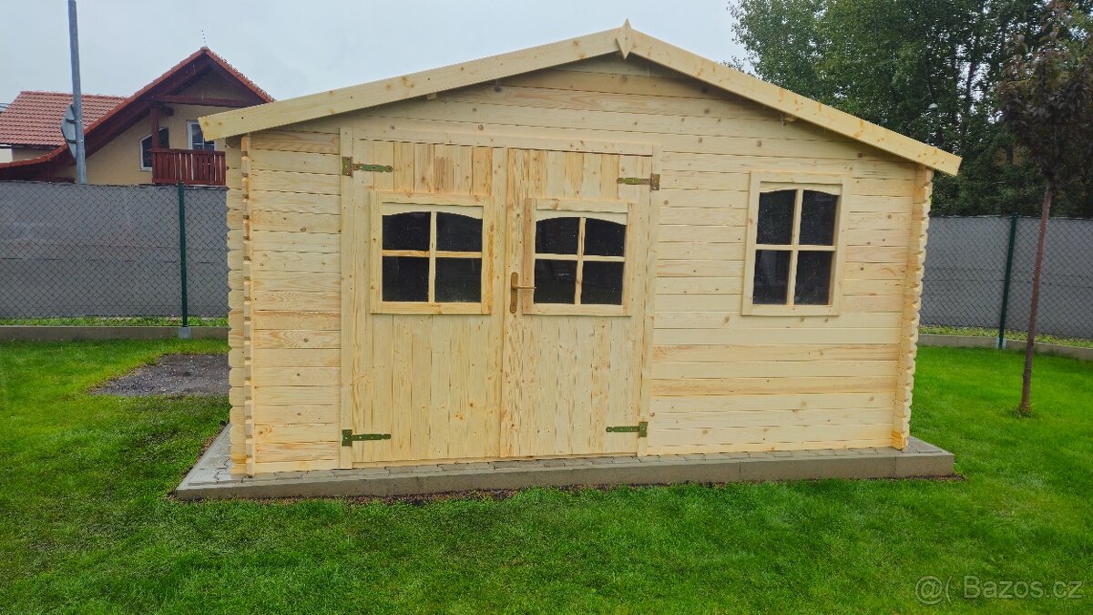 Zahradní domek 4x3 metry síla 28mm - 11