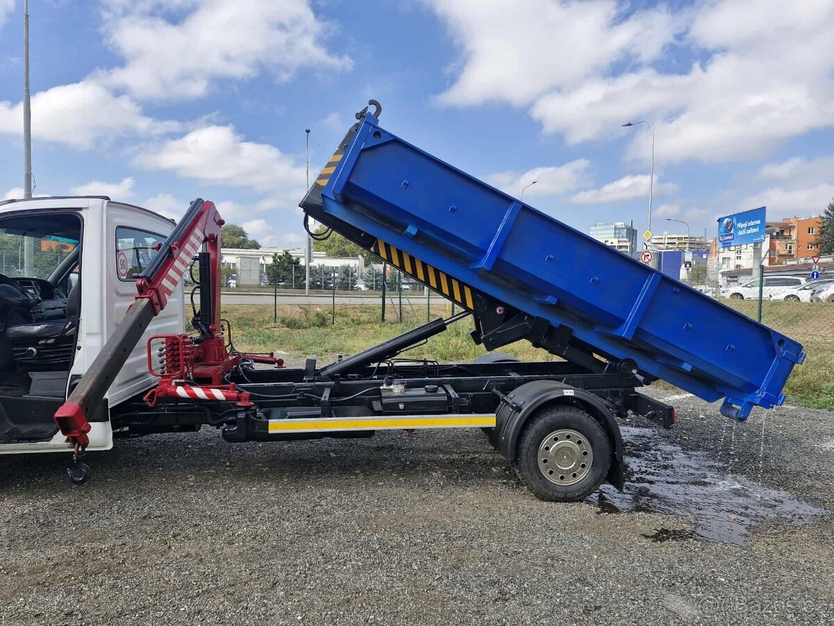 Iveco daily kontejner + hydraulická ruka - 11