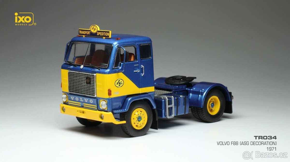 Modely evropských kamionů 1:43 IXO - 11