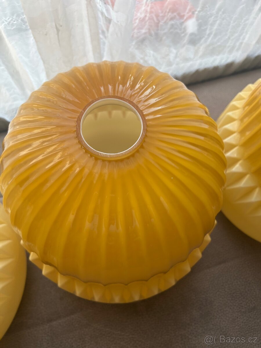 Retro lustry 3 stejne - návrh Karel Volf - 11