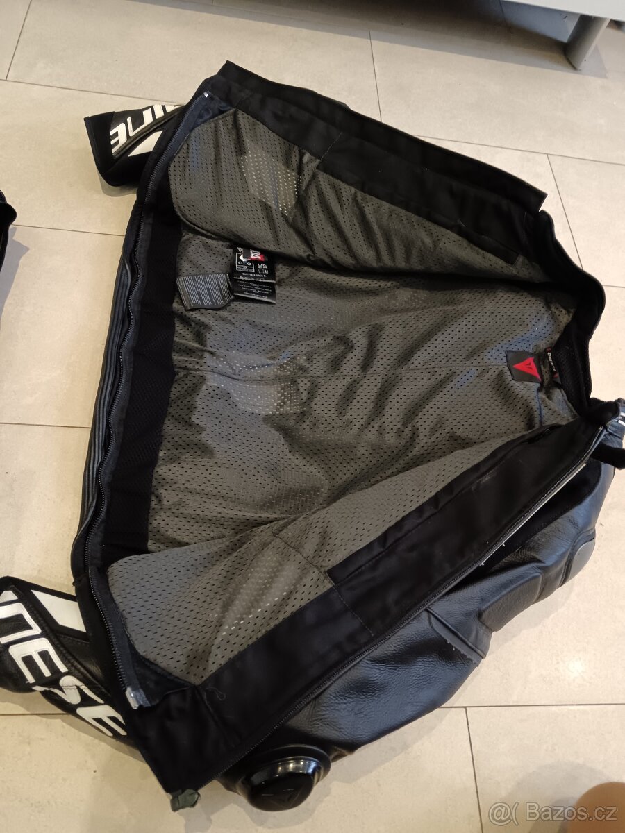 Dainese Laguna Seca 5-Pánská kožená moto kombinéza, dvoudíl - 11