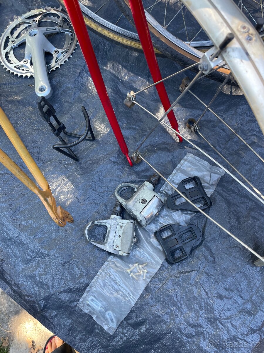 Rám kola pedály měnič kliky osa brzdy - 11