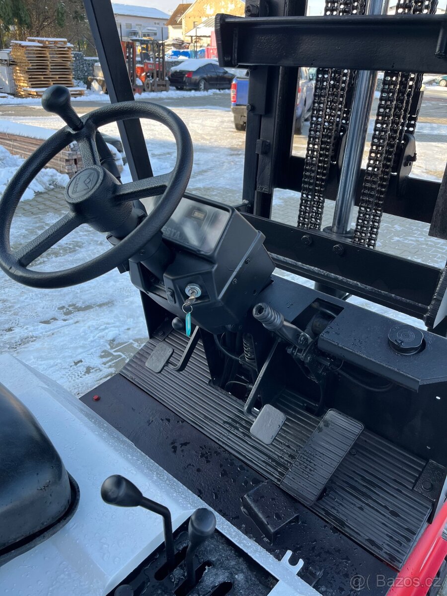 Vysokozdvižný vozík DESTA MV 12BA - nový model s rámem - 11