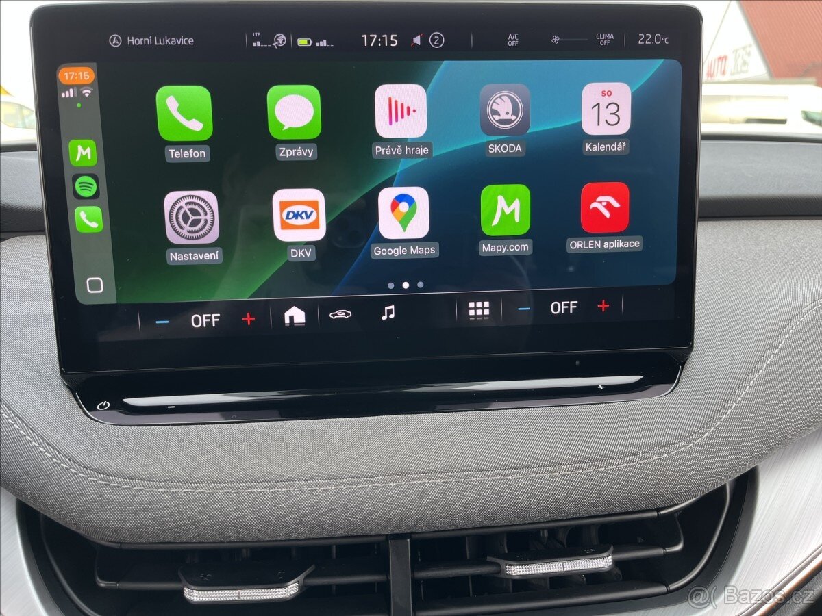 ŠKODA ENYAQ IV60,132KW/SOH 92%,vč.DPH,LED,Navi,Temp - 11