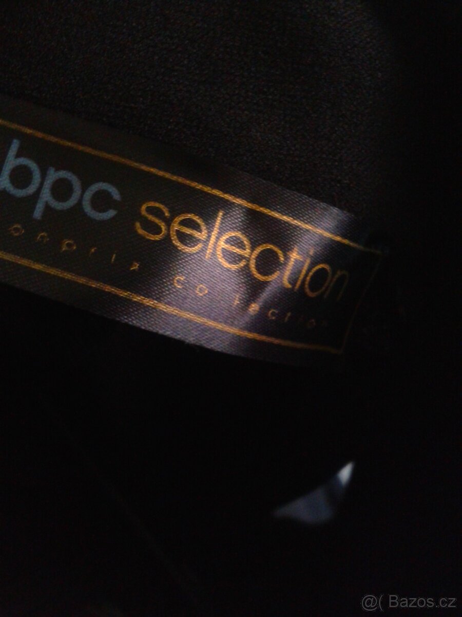 Elegantní černé šaty 48/52 - 11