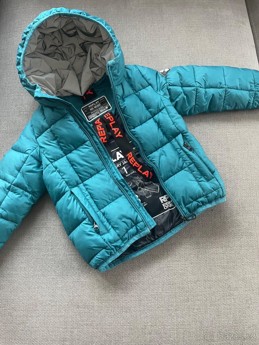 Zimní nepromokavá bunda Replay, vel. 104 - 11
