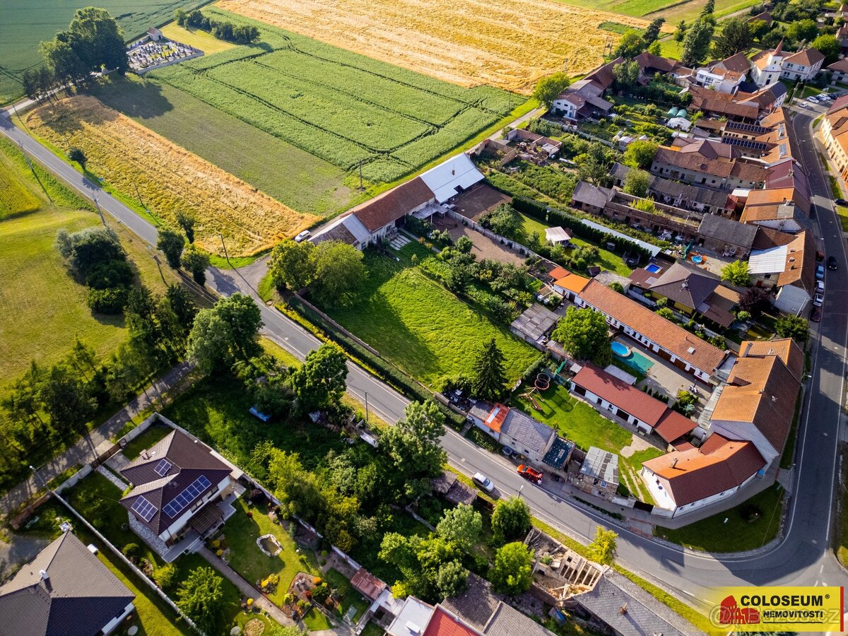 Biskupice, stavební parcela, cca 926 m2, sítě – pozemek - 11