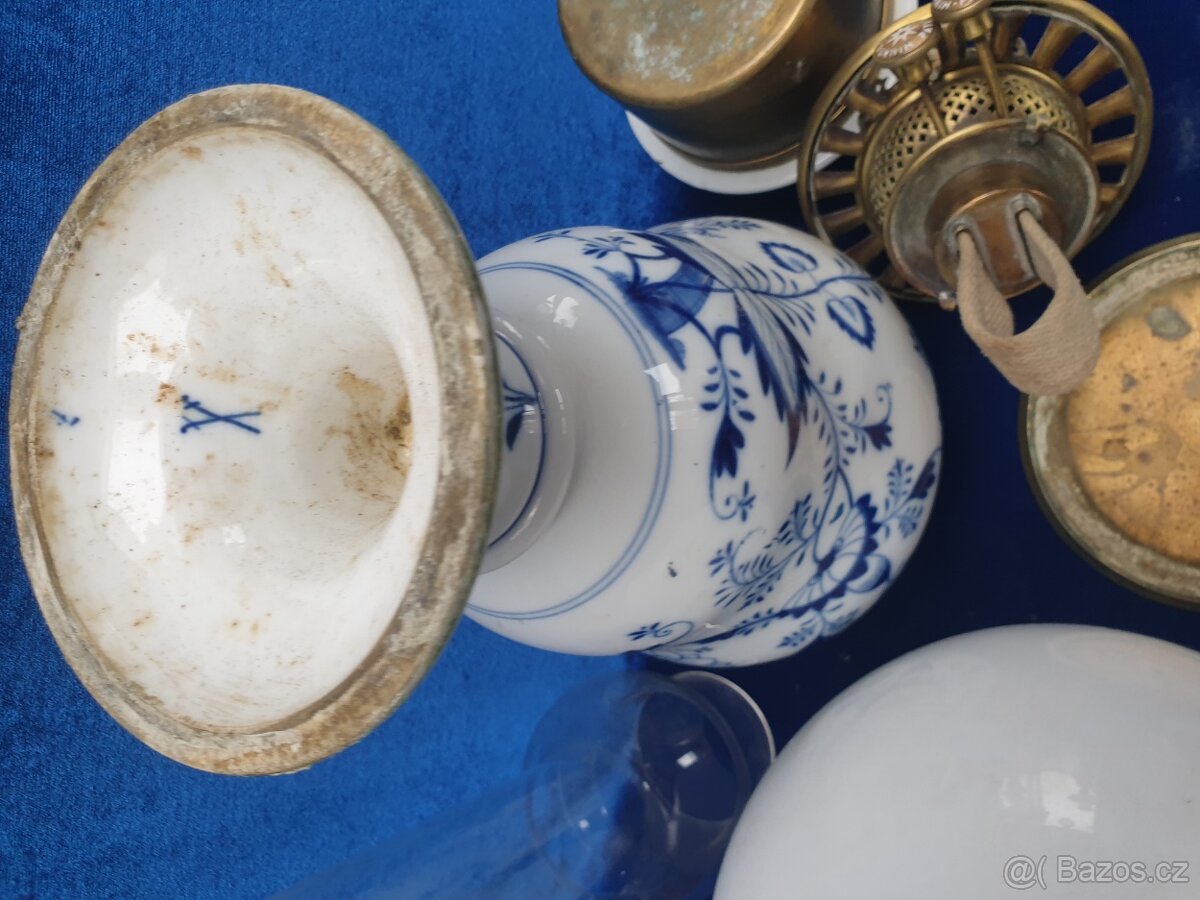 Petrolejová lampa Míšeň - 11