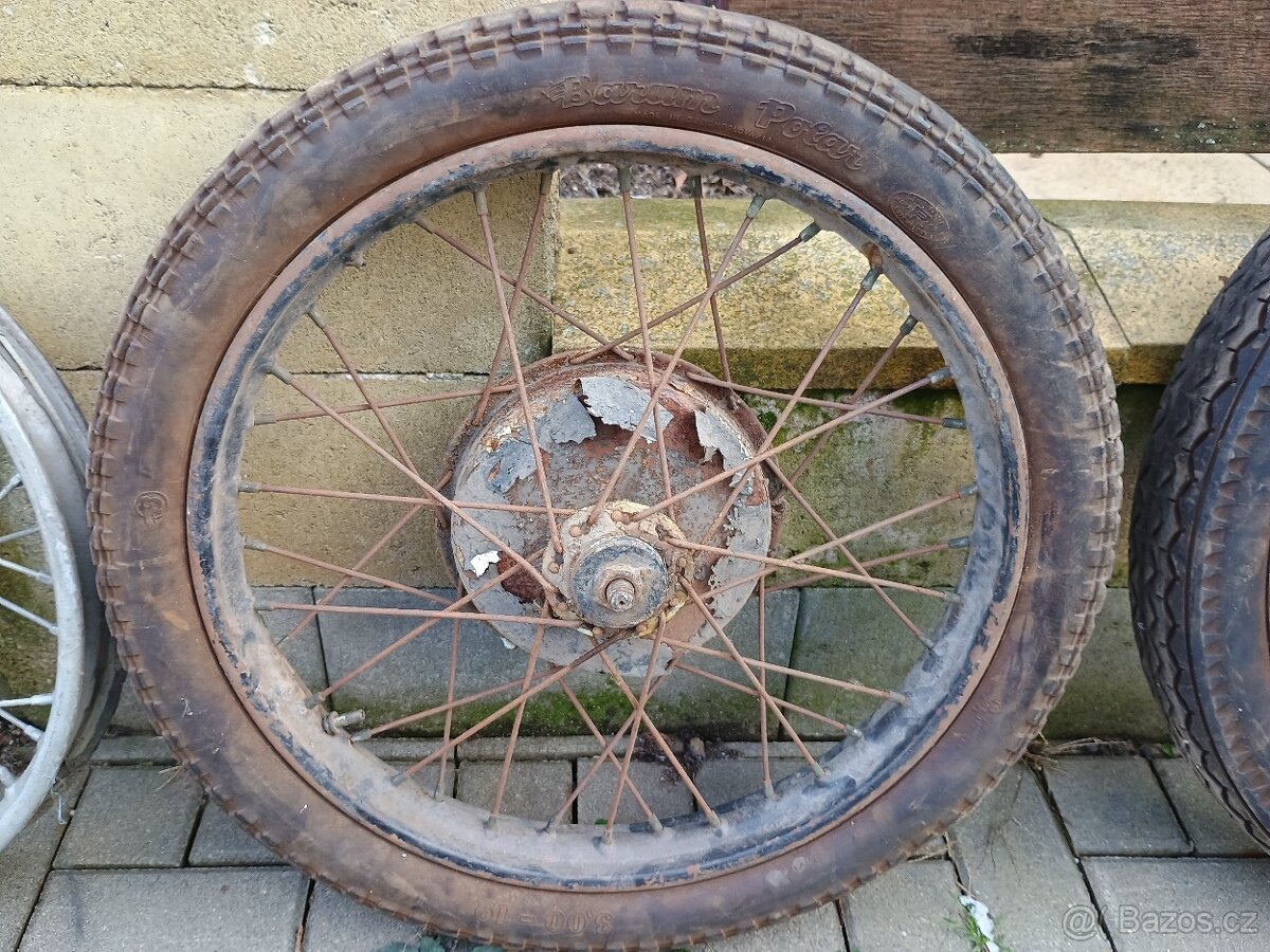 Kola Jawa 500 OHC 01, 00 šnek - 11